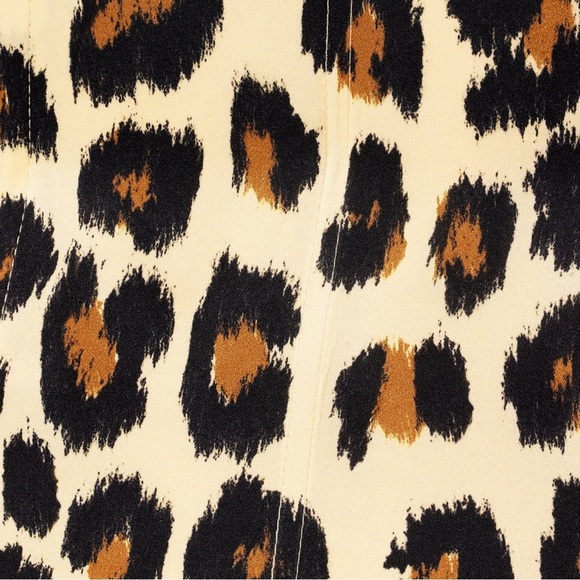 SERGIO HUDSON $1395 Cheetah Leopard Print Corset Bustier Size 12 NWT - Picture 6 of 13